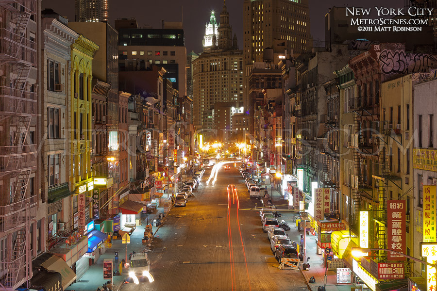 Henry Street in China Town, New York City 
