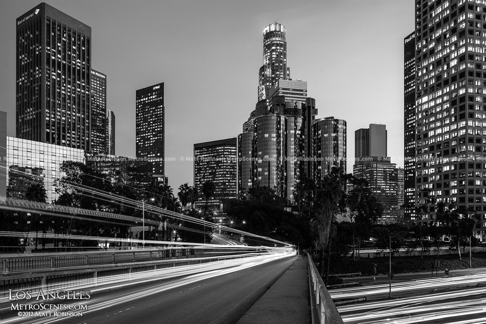 Skyline of La Défense at night - MetroScenes.com - Paris, France - October  2012 - City Skyline and Urban Photography by Matt Robinson - City Photos  and Prints for Sale