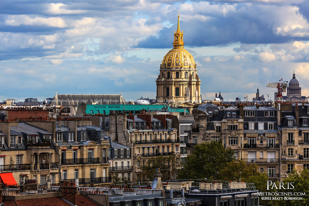 Golden dome of Les Invalides