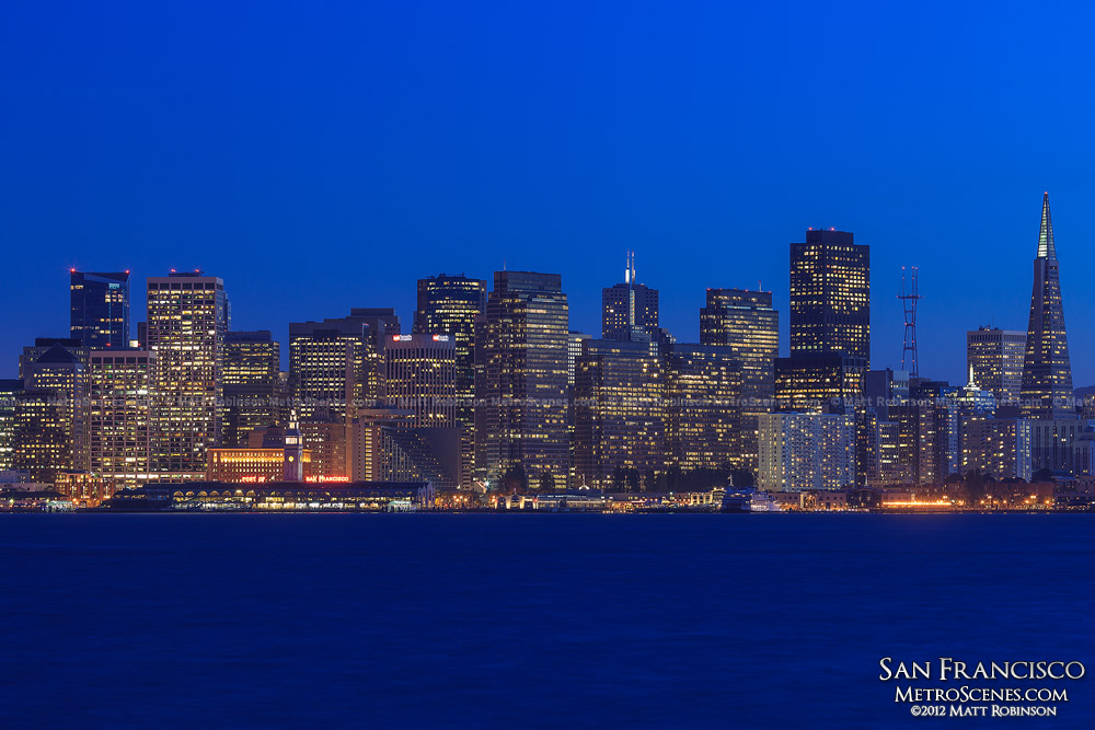 San Francisco Skyline at night