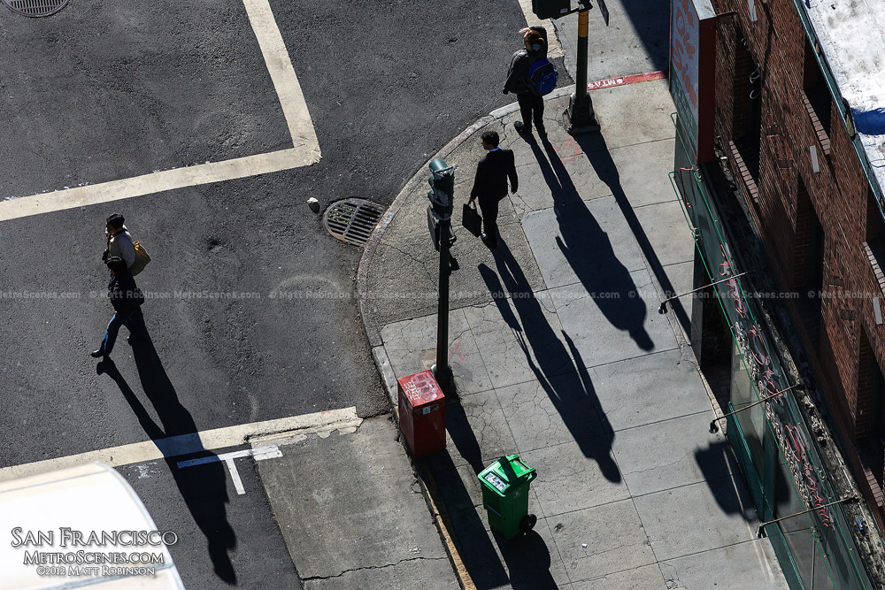 Pedestrian shadows