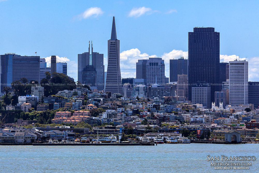 San Francisco Skyline from Alcatraz Island