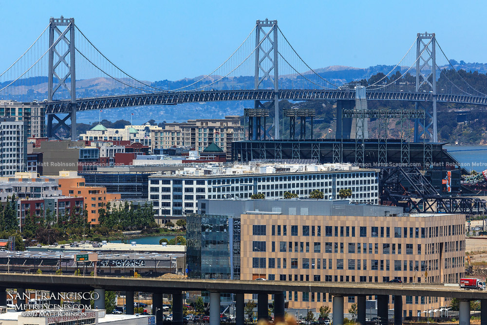 Bay Bridge from Potrero Hill