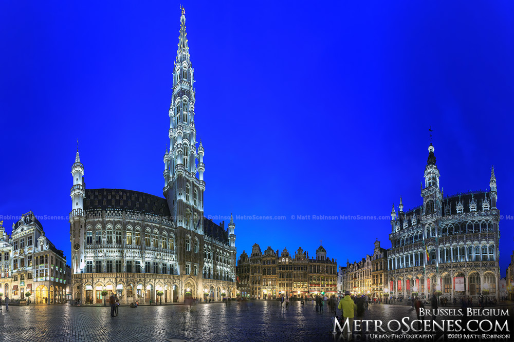 Grand Place Panorama in Brussels