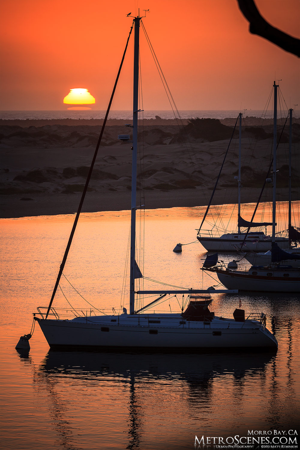 Sunset at Morro Bay