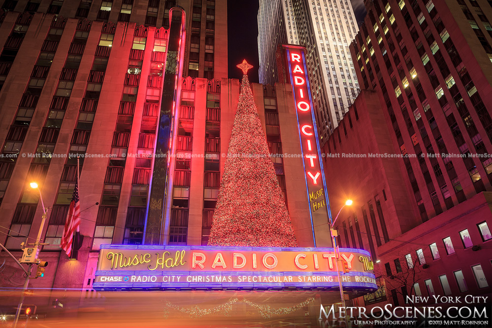 Christmas Tree on Radio City