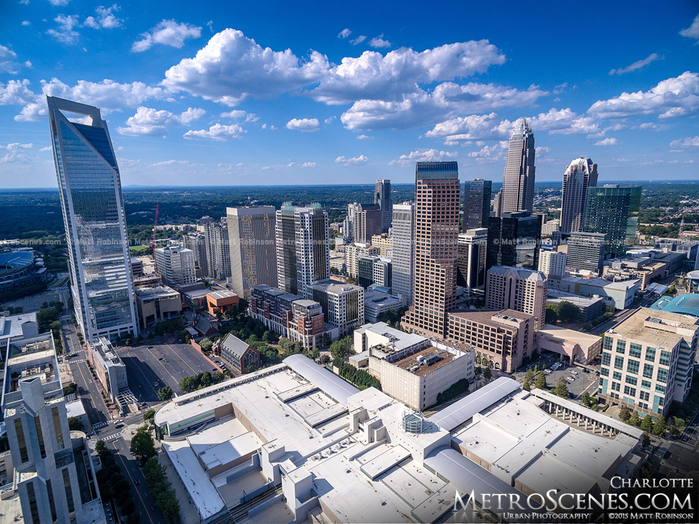 2015 Downtown Charlotte Aerial Image