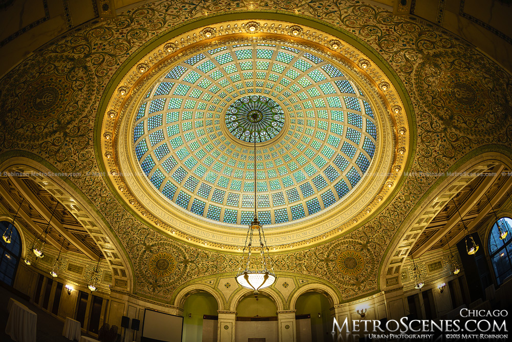 Rotunda in the Chicago Cultural Center