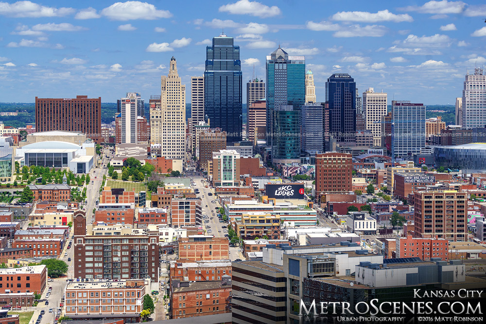 Clouds over the Kansas City Skyline