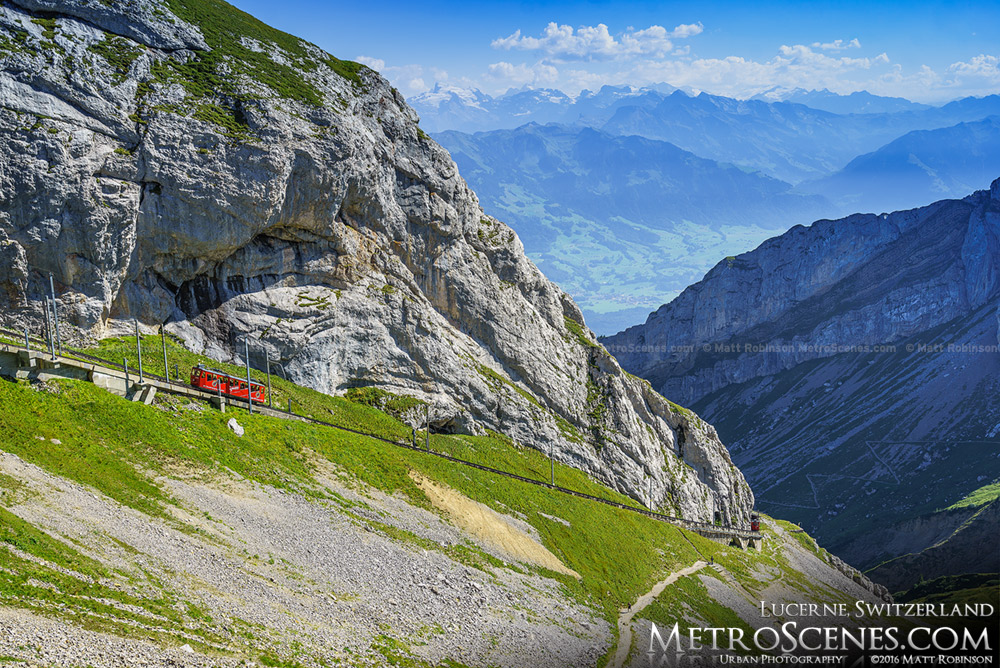 Mt. Pilatus Cogwheel railway - Pilatus Bahnen